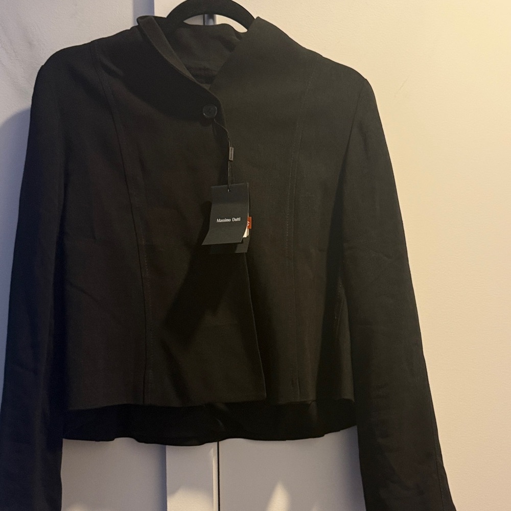 Massimo Dutti Black Women's Blazer